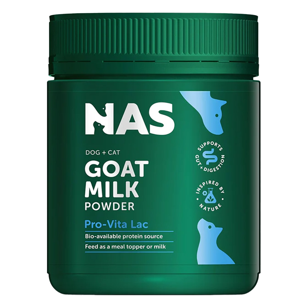 Natural Animal Solutions (NAS) Goat Milk Powder for Dogs & Cats